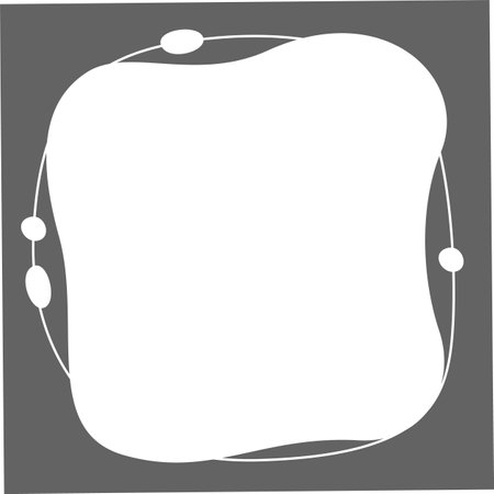 Square Abstract Frameのイラスト素材