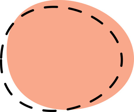 Abstract Round Text Boxのイラスト素材