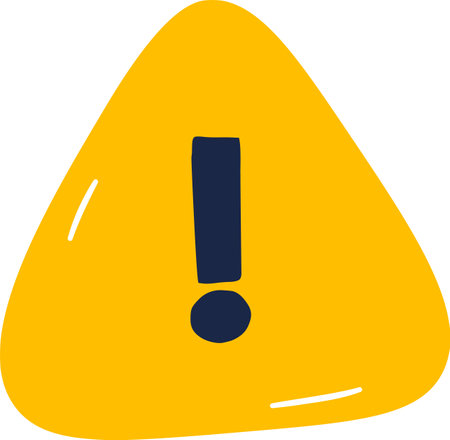 Attention Road Signのイラスト素材