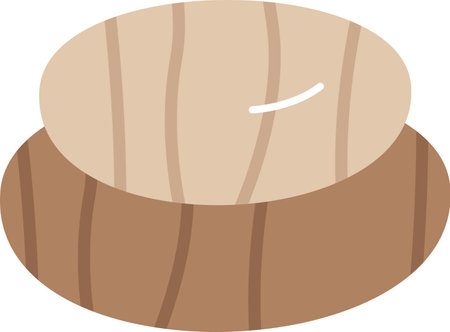 Circles Wooden Toyのイラスト素材