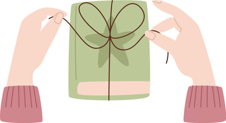 Book Gift Handcraftのイラスト素材