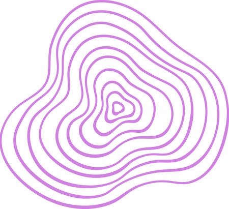Abstract Lines Doodleのイラスト素材