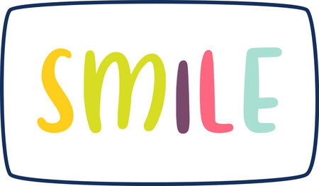 Smile Diary Stickerのイラスト素材