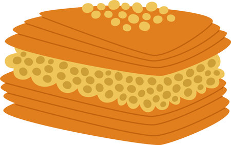 Turkish Delight Sweetsのイラスト素材