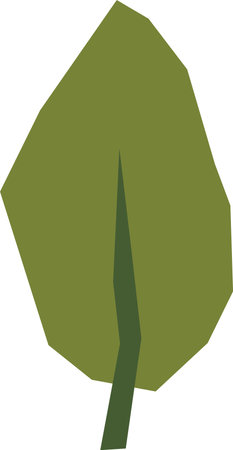 Tree Leaf Hand Drawnのイラスト素材