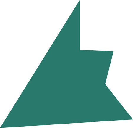 Mid Century Arrow Shapeのイラスト素材