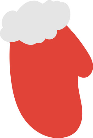 Christmas Winter Gloveのイラスト素材