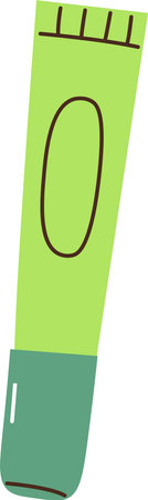Tube With Cosmetic Creamのイラスト素材