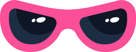 Funny Angry Sunglassesのイラスト素材