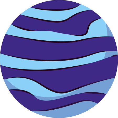 Hand Drawn Planetのイラスト素材