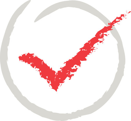 Check Box Doodleのイラスト素材