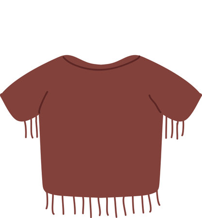 Retro T-Shirt On Hangingのイラスト素材