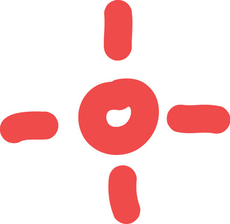 Hand Drawn Star Linedのイラスト素材