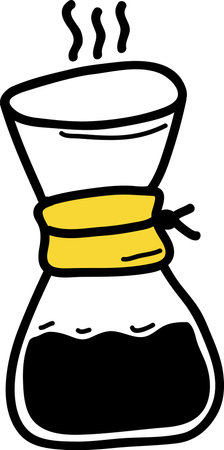 Doodle Teapot With Teaのイラスト素材