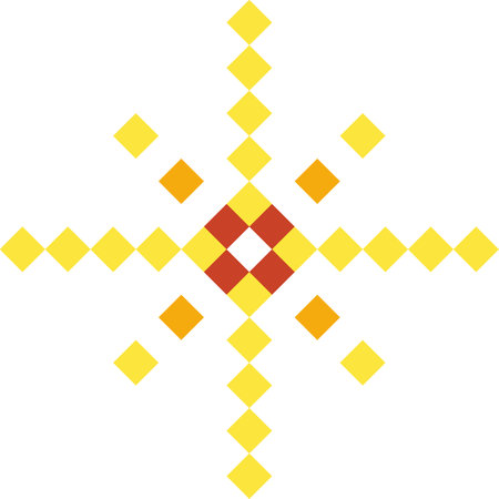 Pixel Star Sparkleのイラスト素材