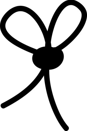 Line Drawing Bowのイラスト素材