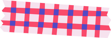 Checkered Washi Tape Sticker
