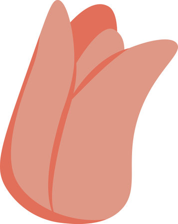 Tulip Flower Budのイラスト素材