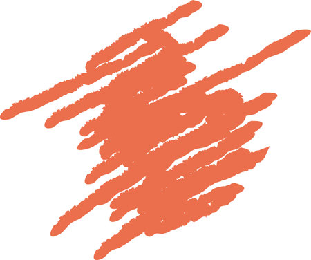 Crayon Abstract Scribbleのイラスト素材