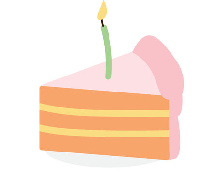 Birthday Cake With Candle