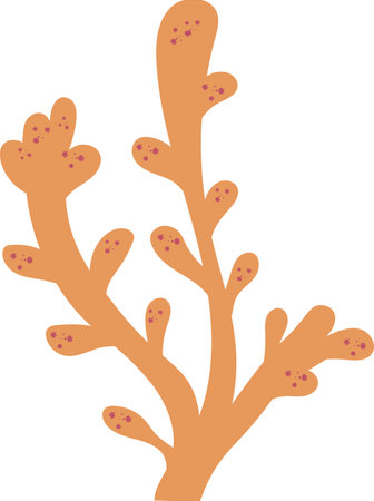 Seaweed Marine Plantのイラスト素材