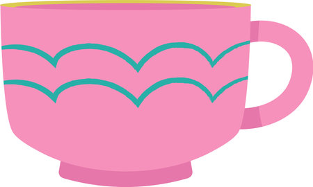 Hand Drawn Coffee Cupのイラスト素材