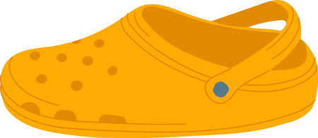 Foam Clog Shoeのイラスト素材
