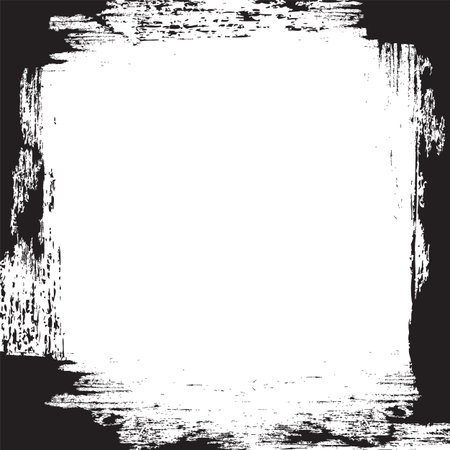 Grunge Frame with Rough Edgesのイラスト素材