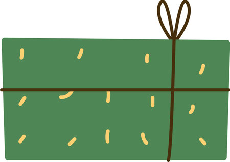 Gift Box with Ribbonのイラスト素材