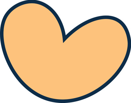 Abstract Heart Shapeのイラスト素材