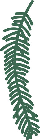 Pine Tree Branchのイラスト素材