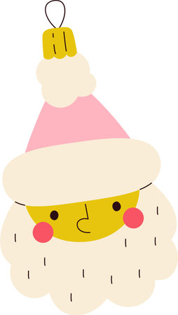 Santa Claus Christmas Ornamentのイラスト素材