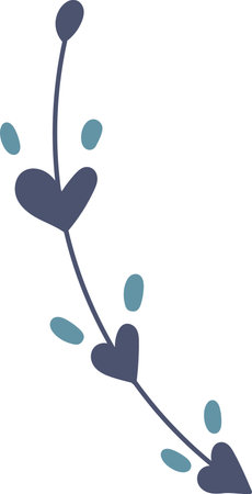 Heart Leaf Vineのイラスト素材