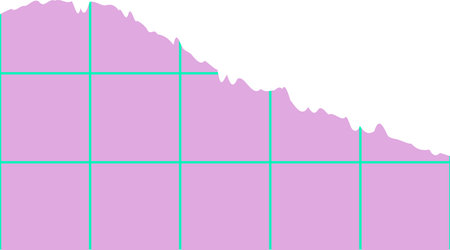 Abstract Torn Grid Paperのイラスト素材