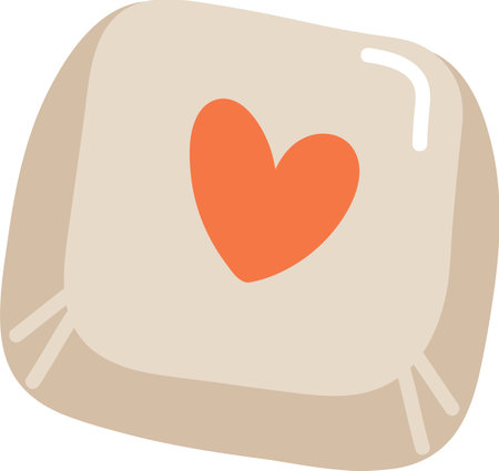 Heart on Keyboard Keyのイラスト素材