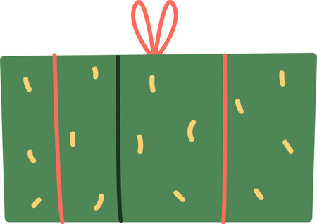 Gift Box with Ribbonのイラスト素材