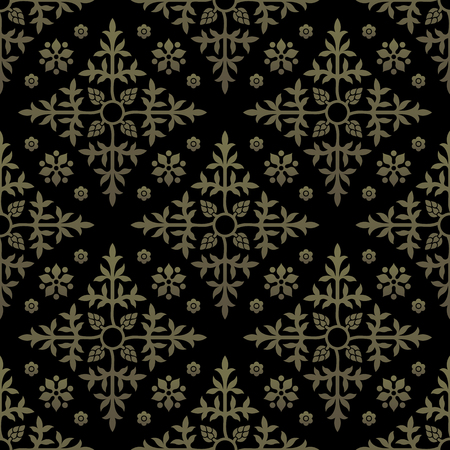 Golden seamless background. のイラスト素材