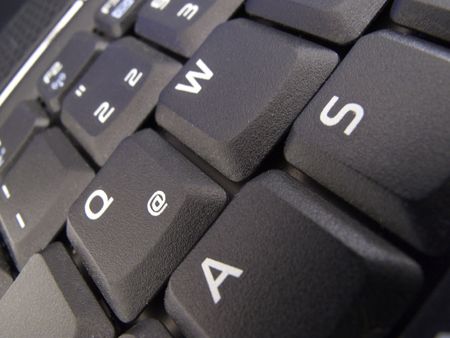 Keyboard of a computerの写真素材