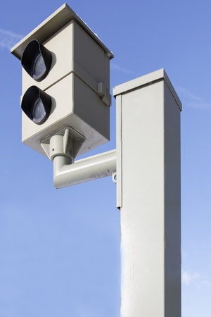 Radar system with speed cameras for traffic controlの写真素材