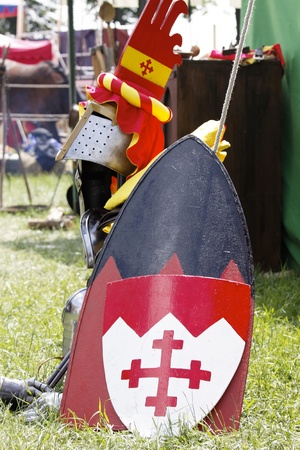 Battle armor of knightsの写真素材