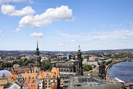 city of dresden - germanyの写真素材