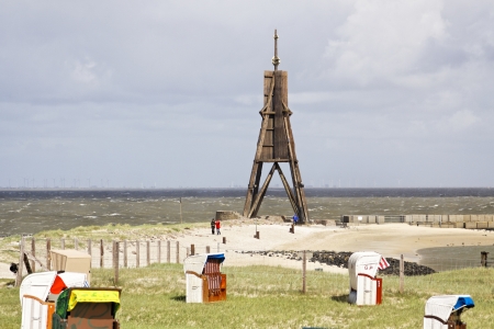 Kugelbake in Cuxhavenのeditorial素材