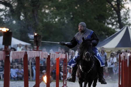 Medieval castle festival,