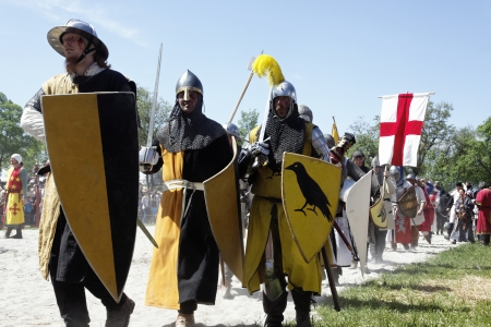 Medieval castle festival,