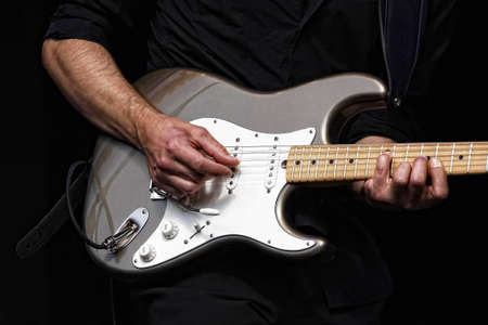 Electric guitarの写真素材