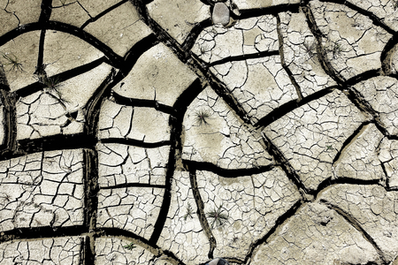 Dry soil - Less Rainの写真素材