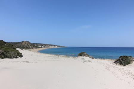 Strand in Nord Zypern - Golden Beachの写真素材