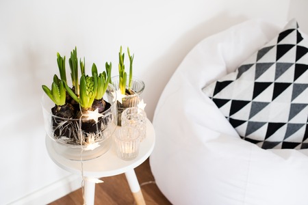 minimalist room decorの写真素材