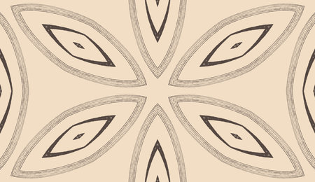 Elegant seamless pattern, repeatable illustration for surface design
