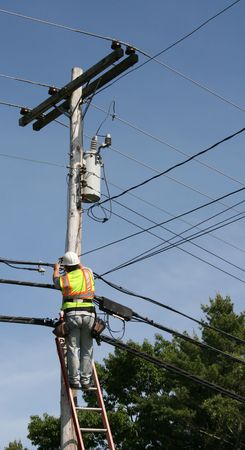 Unidentifiable Cable Installer